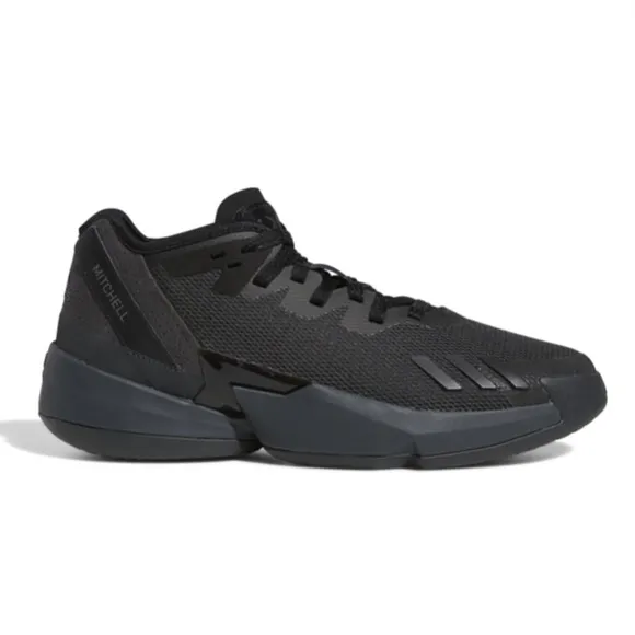 - Adidas D.O.N. Donovan Issue #4 Basketball Shoes Black Grey GY6511 kids 5.5