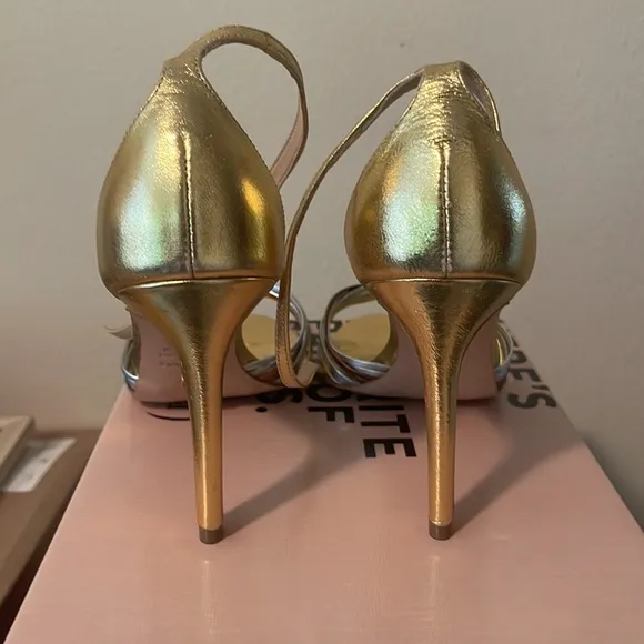 🩶💛  Anthropologie Vicenza Heels