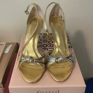 🩶💛  Anthropologie Vicenza Heels