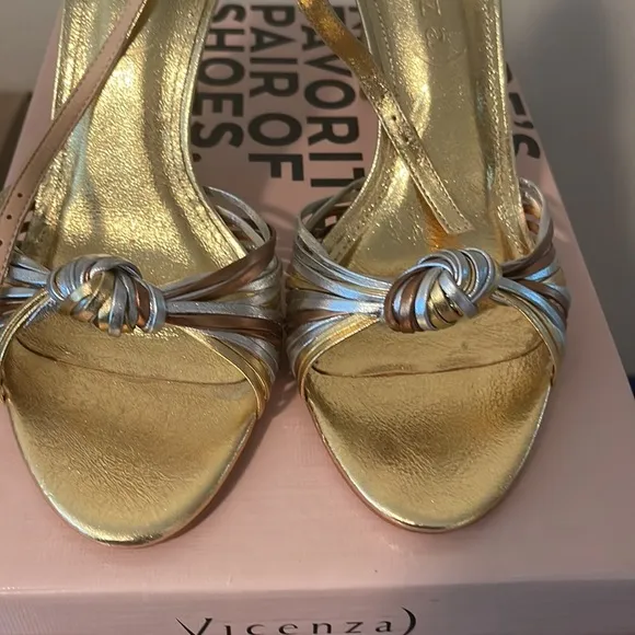 🩶💛  Anthropologie Vicenza Heels