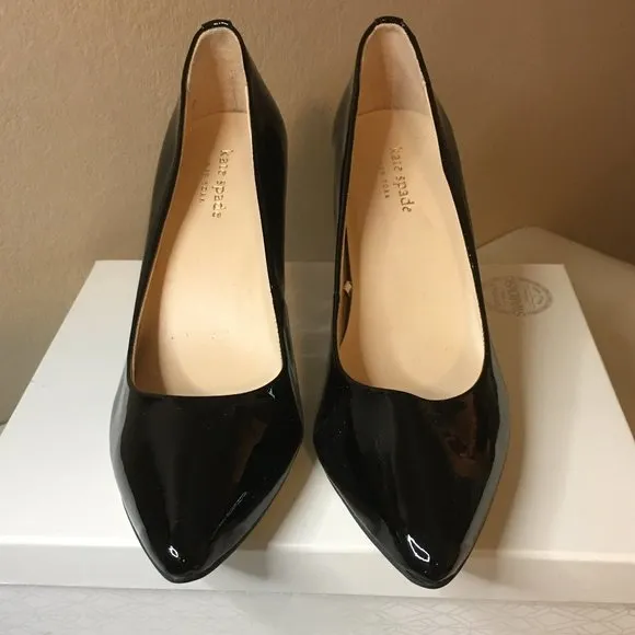 ♠️ KATE SPADE NEW YORK ♠️“VIDA” Patent Leather Pumps LIKE NEW!!!