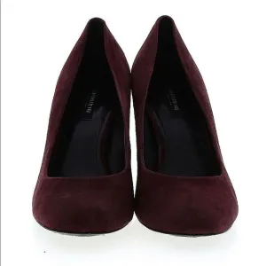 💛 Lafayette 148 New York Maroon Pumps