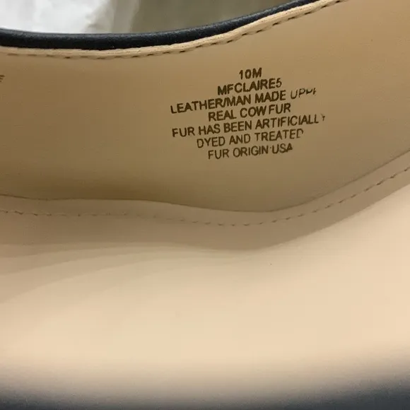 🦓 NIB Marc Fisher Zebra Print Pumps size 10