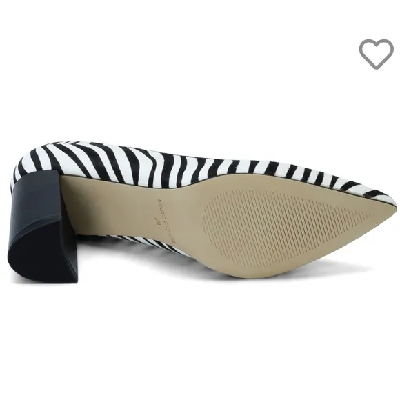 🦓 NIB Marc Fisher Zebra Print Pumps size 10
