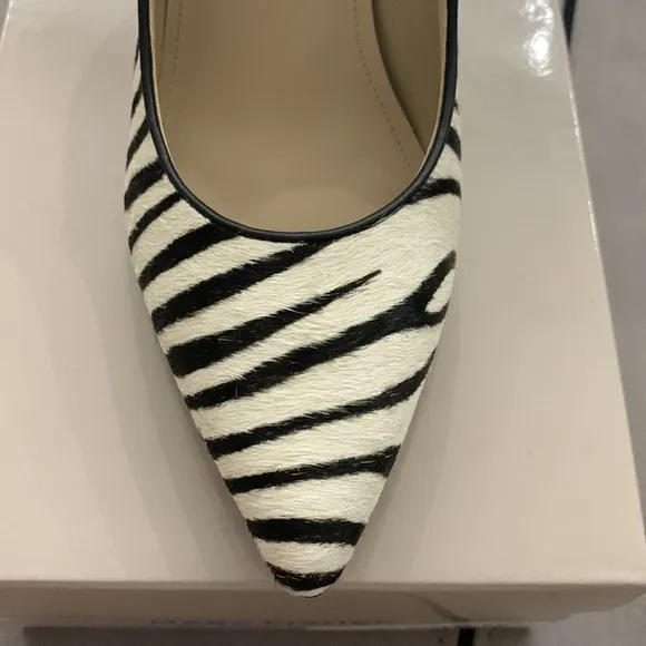 🦓 NIB Marc Fisher Zebra Print Pumps size 10