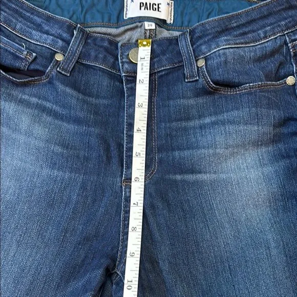 🔥 PAIGE Hoxton Ankle Jeans – Zoe Medium Wash, Size 29 🔥