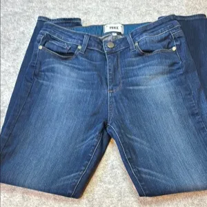 🔥 PAIGE Hoxton Ankle Jeans – Zoe Medium Wash, Size 29 🔥