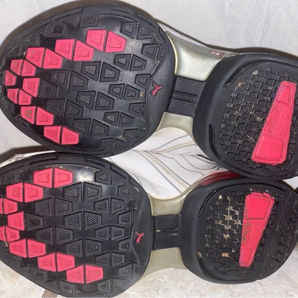 2 pairs Girls Athletic Shoes -Black and Pink