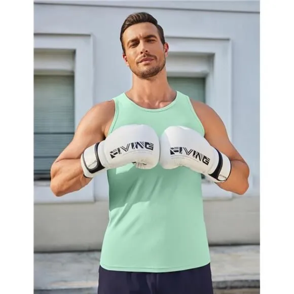 3 Pack Men's Workout Tank Tops UPF 50  Sleeveless Gym Muscle Shirts Quick Dry