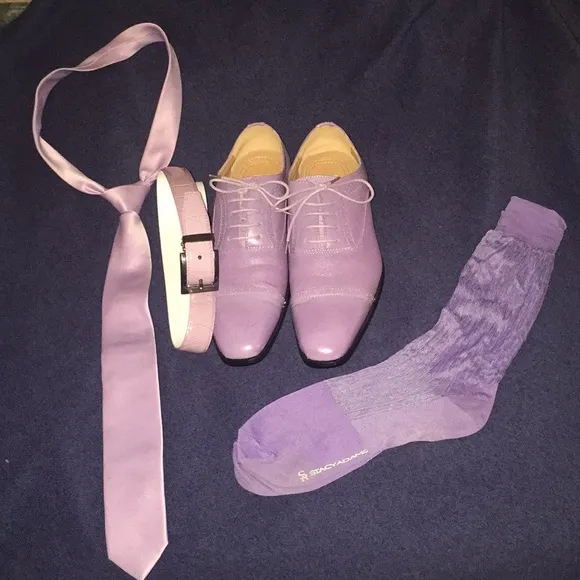 3 piece suit combo with accessories