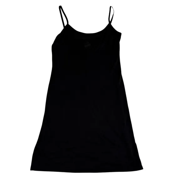 A.B.S Allen Schwartz Black Lace Dress w/ Black Slip Dress 2 Pieces Size Small