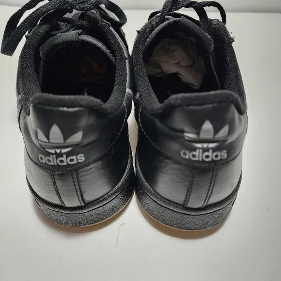 ADIDAS Continental 80 Black Grey Gum Men's Size US 11 Shoes EUC