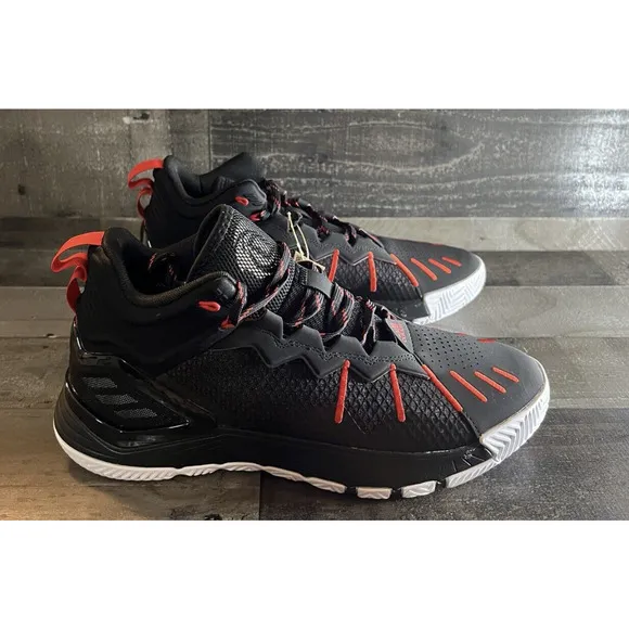 Adidas D Rose Son of Chi Cloud Basketball Shoes | Black Red | Men's Size 9 NEW