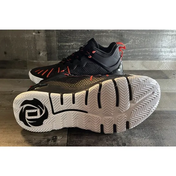 Adidas D Rose Son of Chi Cloud Basketball Shoes | Black Red | Men's Size 9 NEW