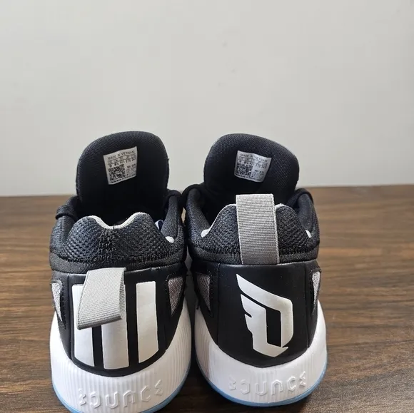 Adidas Dame Certified 2 Men's Shoes Black/White/Blue Size 9