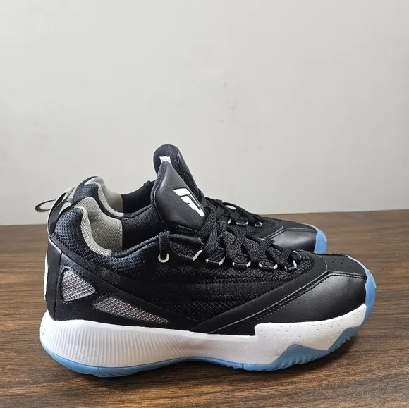 Adidas Dame Certified 2 Men's Shoes Black/White/Blue Size 9