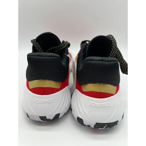 Adidas D.O.N. Issue 1 GCA Black Scarlet Basketball Shoes Men's EF9966 Size 7.5