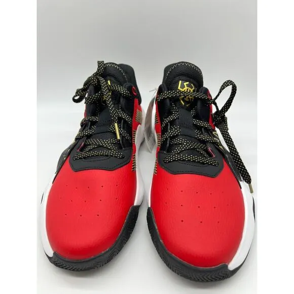 Adidas D.O.N. Issue 1 GCA Black Scarlet Basketball Shoes Men's EF9966 Size 7.5