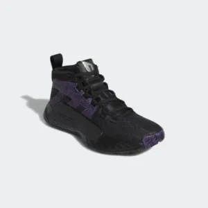 adidas EG2627 Youth Dame 5 J Marvel Black Panther Black &amp; Purple Shoes S…