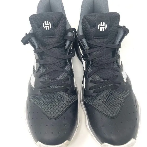 Adidas James Harden Stepback Core Black Basketball Shoes Mens Size 13