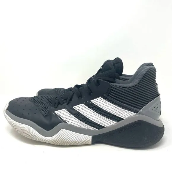 Adidas James Harden Stepback Core Black Basketball Shoes Mens Size 13