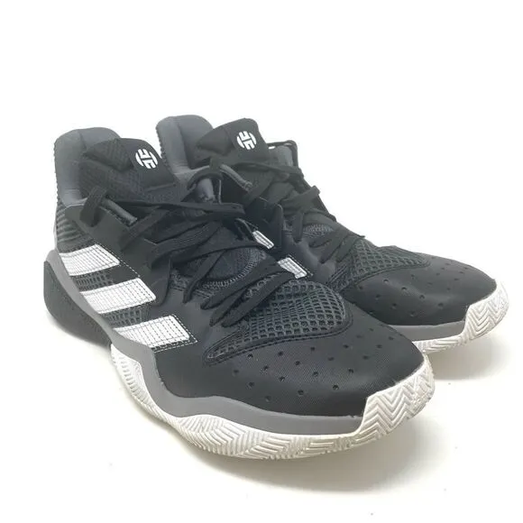 Adidas James Harden Stepback Core Black Basketball Shoes Mens Size 13