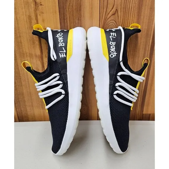 Adidas Lite Race The Simpsons &quot;El Barto&quot; Men's Shoes Size 12