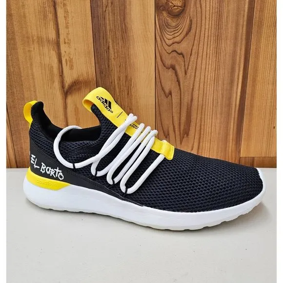 Adidas Lite Race The Simpsons &quot;El Barto&quot; Men's Shoes Size 12