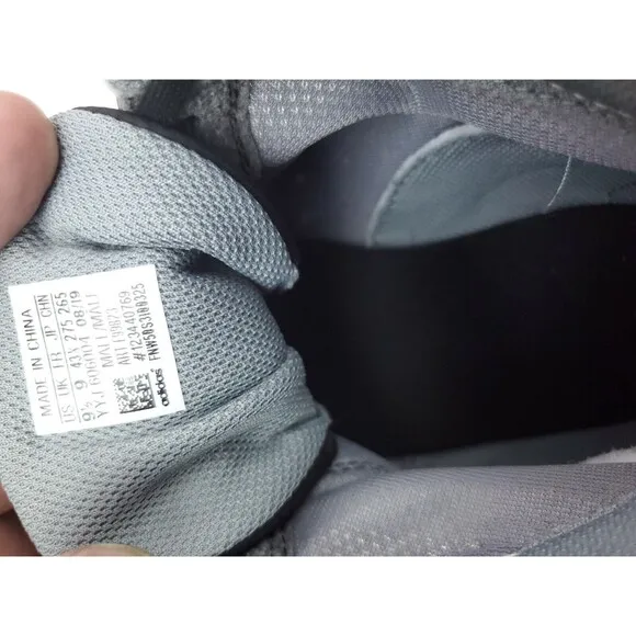 Adidas Mat Hog 2.0 Grey/Black Wrestling Shoes ( F99823 ) Size 9.5