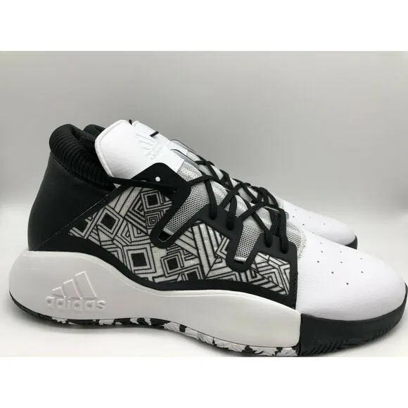 adidas Men's Pro Vision BasketBall Shoes White/Black EF0477 Size 13 NIB🛒