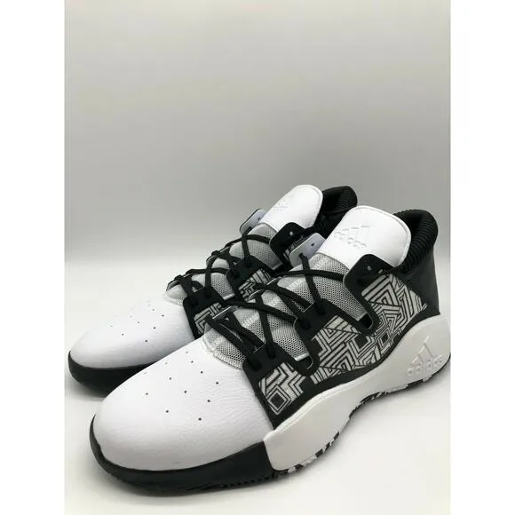 adidas Men's Pro Vision BasketBall Shoes White/Black EF0477 Size 13.5