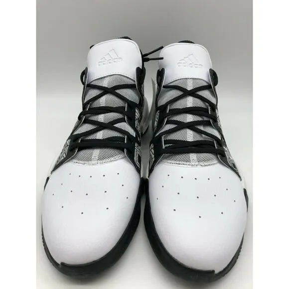 adidas Men's Pro Vision BasketBall Shoes White/Black EF0477 Size 13.5