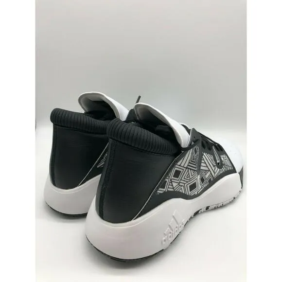 adidas Men's Pro Vision BasketBall Shoes White/Black EF0477 Size 13.5