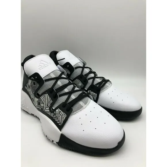 adidas Men's Pro Vision BasketBall Shoes White/Black EF0477 Size 13.5
