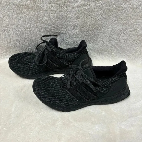 Adidas Mens Ultraboost 4.0 Triple Black Shoes Mens Size US 6.5 BB6171