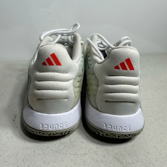 Adidas Mens White Core Black Lucid Blue Solematch Control Shoes 9 us HQ8436