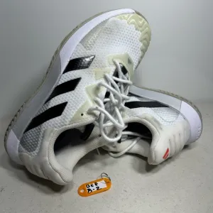 Adidas Mens White Core Black Lucid Blue Solematch Control Shoes 9 us HQ8436