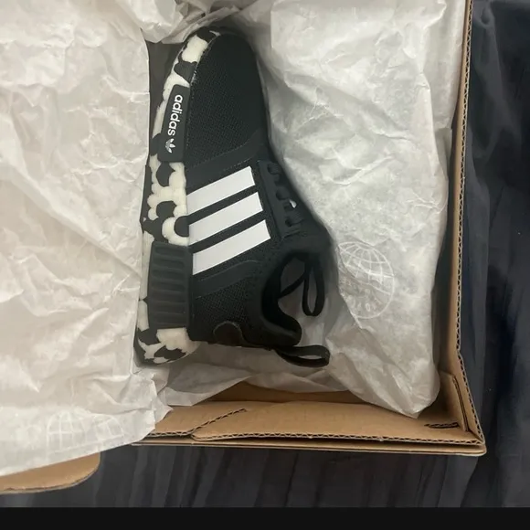 Adidas NMD_R1 Toddler's Shoes Core Black/Cloud White