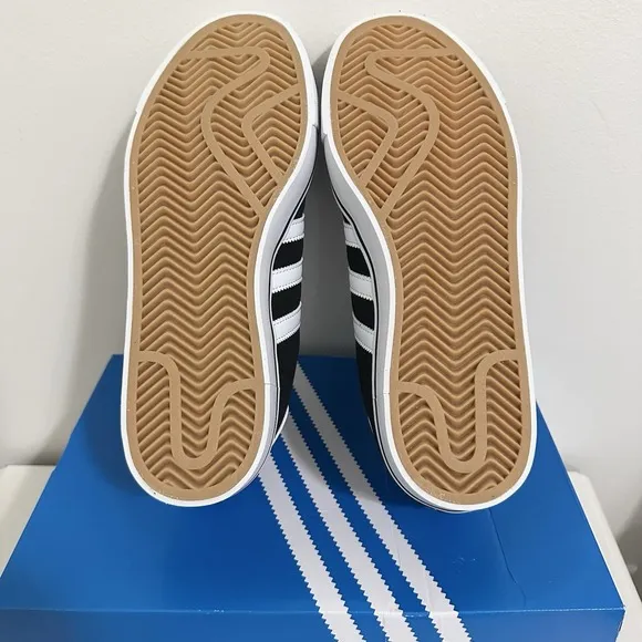 Adidas Originals Campus Vulc J Core Black White Shoes IH8038 Youth Size 6.5