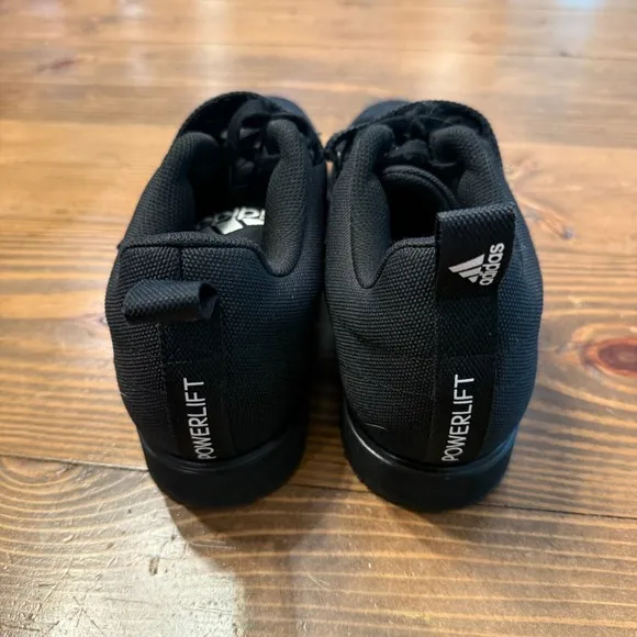 Adidas Powerlift 4 Men's Size 10 Weightlifting Shoes BC0343 Black With White