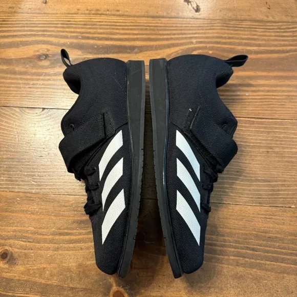 Adidas Powerlift 4 Men's Size 10 Weightlifting Shoes BC0343 Black With White
