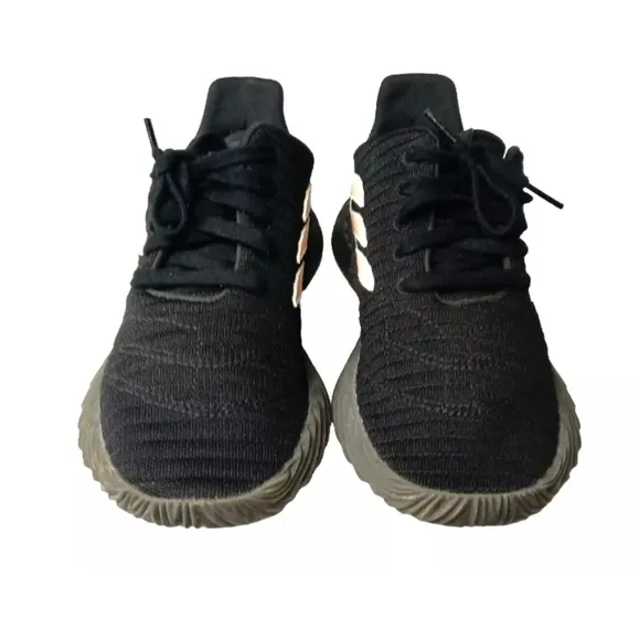 Adidas Sobakov Men's Shoes Size 8 Black~Coral