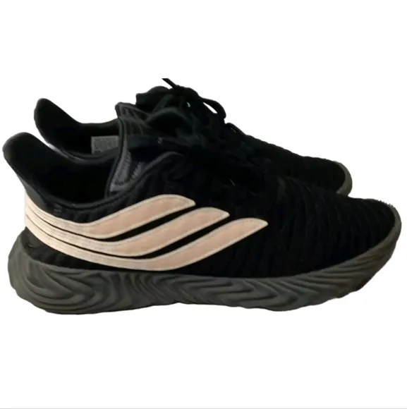 Adidas Sobakov Men's Shoes Size 8 Black~Coral