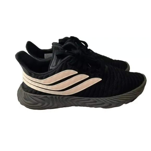 Adidas Sobakov Men's Shoes Size 8 Black~Coral