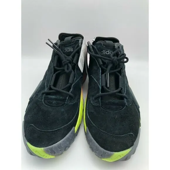 Adidas Streetball Black Multicolor Basketball Shoes EF1906 Men's Size 11 NWT🛒