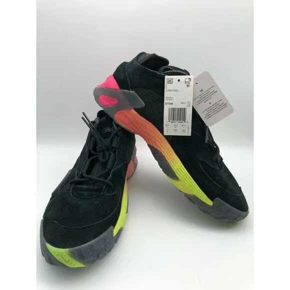 Adidas Streetball Black Multicolor Basketball Shoes EF1906 Men's Size 11 NWT🛒