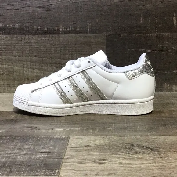 Adidas - Superstar W Originals White/Glitter FZ4445