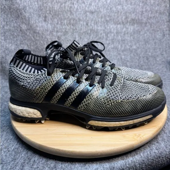 Adidas Tour360 Knit Boost ‘Core Black 2018’ Golf Shoes Sz 10