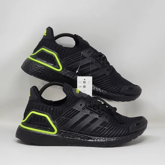 Adidas Ultraboost CC_1 DNA Core Black Green Shoes GX7812 Mens Size 4 New