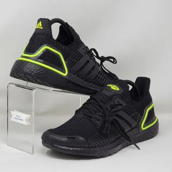 Adidas Ultraboost CC_1 DNA Core Black Green Shoes GX7812 Mens Size 4 New